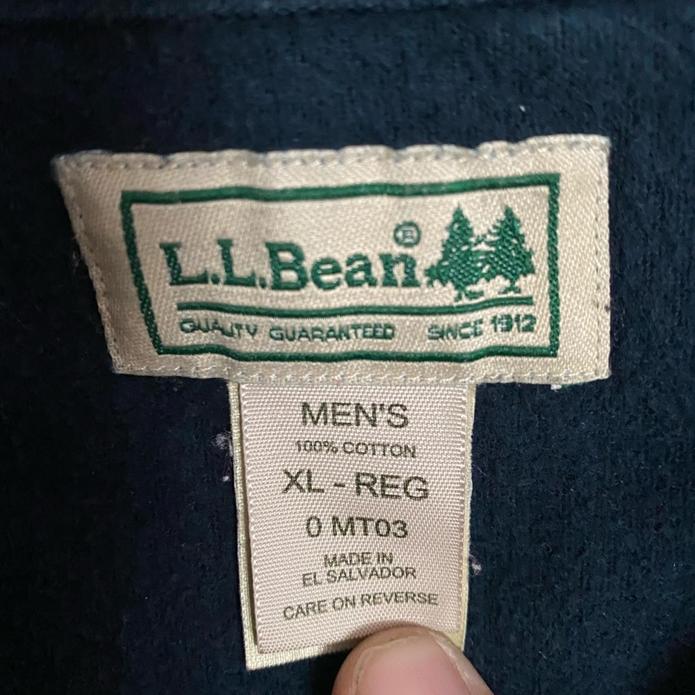 LL bean flannel